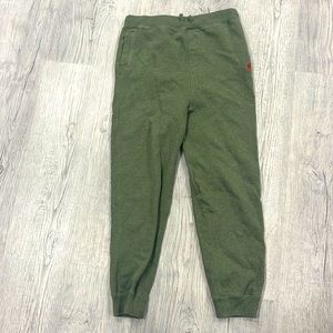 Green Burberry Sweatpants